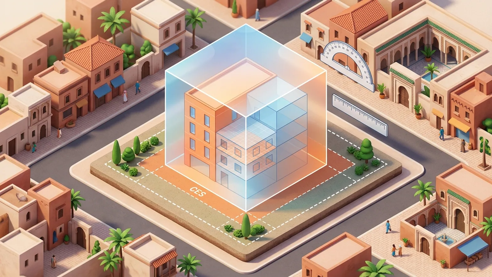 Règles d’urbanisme au Maroc : CES, COS et reculs